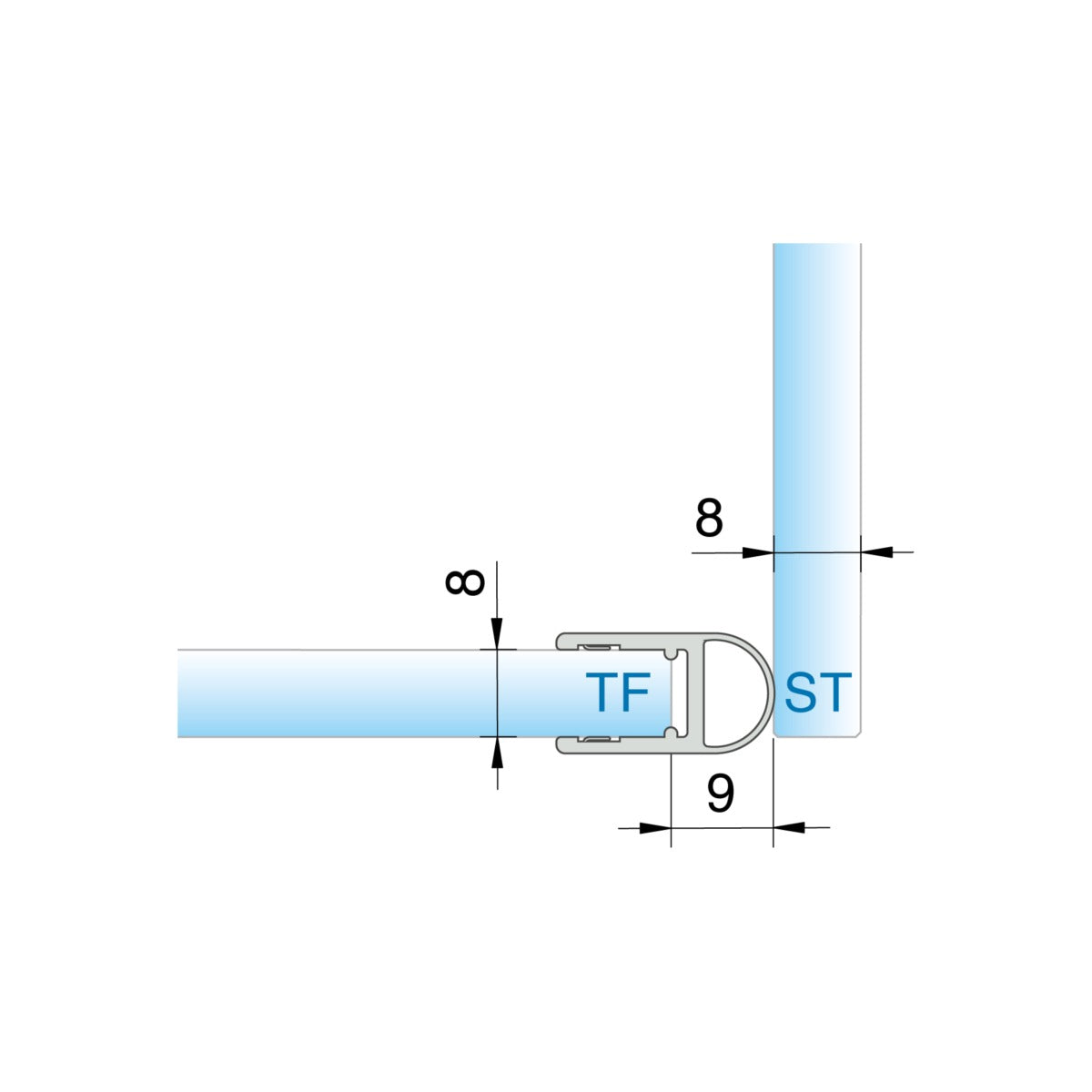 D Profil – NORMAL/Víztiszta (2 méter)